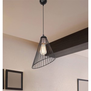 pak-147-000113-2 ΦΩΤΙΣΤΙΚΟ ΟΡΟΦΗΣ ΜΟΝΟΦΩΤΟ PWL-1192 PAKOWORLD Ε27 ΜΑΥΡΟ ΜΕΤΑΛΛΟ Φ24X83ΕΚ