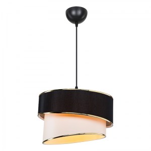 pak-147-000133-1 ΦΩΤΙΣΤΙΚΟ ΟΡΟΦΗΣ ΜΟΝΟΦΩΤΟ LOOPY PAKOWORLD Ε27 ΜΑΥΡΟ-ΛΕΥΚΟ Φ30X63ΕΚ