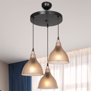 pak-147-000153-1 ΦΩΤΙΣΤΙΚΟ ΟΡΟΦΗΣ ΤΡΙΦΩΤΟ ORAZIO PAKOWORLD Ε27 ΜΕΛΙ-ΜΑΥΡΟ Φ40X80ΕΚ