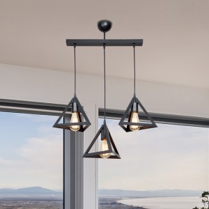pak-147-000168-1 ΦΩΤΙΣΤΙΚΟ ΟΡΟΦΗΣ ΤΡΙΦΩΤΟ LICH PAKOWORLD PP ΣΕ ΜΑΥΡΗ ΑΠΟΧΡΩΣΗ 60X24X75ΕΚ