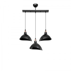 pak-147-000172 ΦΩΤΙΣΤΙΚΟ ΟΡΟΦΗΣ ΤΡΙΦΩΤΟ TRIHA PAKOWORLD PP ΣΕ ΜΑΥΡΗ ΑΠΟΧΡΩΣΗ 60X22X90ΕΚ