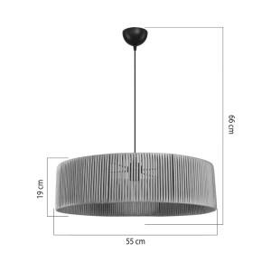 pak-147-000190-3 ΦΩΤΙΣΤΙΚΟ ΟΡΟΦΗΣ ΜΟΝΟΦΩΤΟ TEBAHA PAKOWORLD Ε27 ΣΕ ΚΑΦΕ ΑΠΟΧΡΩΣΗ Φ55X20ΕΚ