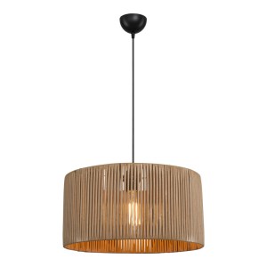 pak-147-000192-2 ΦΩΤΙΣΤΙΚΟ ΟΡΟΦΗΣ ΜΟΝΟΦΩΤΟ LAMBU PAKOWORLD Ε27 ΣΕ ΦΥΣΙΚΗ ΑΠΟΧΡΩΣΗ Φ40X20ΕΚ