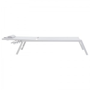 pak-152-000013-2 ΞΑΠΛΩΣΤΡΑ KIARA PAKOWORLD ΑΛΟΥΜΙΝΙΟ ΛΕΥΚΟ-TEXTILENE ΜΠΕΖ