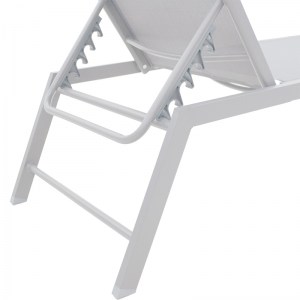 pak-152-000013-4 ΞΑΠΛΩΣΤΡΑ KIARA PAKOWORLD ΑΛΟΥΜΙΝΙΟ ΛΕΥΚΟ-TEXTILENE ΜΠΕΖ