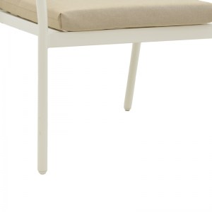 pak-152-000019-5 ΠΟΛΥΘΡΟΝΑ JERQUI PAKOWORLD WICKER RATTAN ΦΥΣΙΚΟ-ΜΕΤΑΛΛΙΚΟ ΕΚΡΟΥ ΠΟΔΙ-ΜΠΕΖ ΜΑΞΙΛΑΡΙ 60X64X78ΕΚ