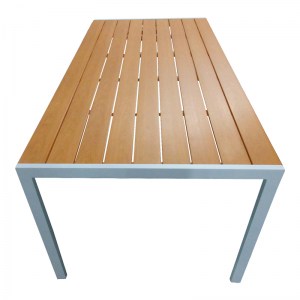 pak-152-000031-2 ΤΡΑΠΕΖΙ NARES PAKOWORLD ΑΛΟΥΜΙΝΙΟ ΛΕΥΚΟ-PLYWOOD ΦΥΣΙΚΟ 180X90X72.5ΕΚ