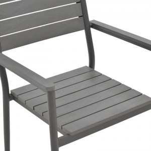 pak-152-000035-7 ΠΟΛΥΘΡΟΝΑ UPLIFT PAKOWORLD ΑΛΟΥΜΙΝΙΟ ΑΝΘΡΑΚΙ- PLYWOOD ΓΚΡΙ 60X56.3X89ΕΚ