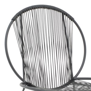 pak-152-000042-5 ΚΑΡΕΚΛΑ ΚΗΠΟΥ DAPPER PAKOWORLD ΜΑΥΡΟ ΜΕΤΑΛΛΟ-PE ΜΑΥΡΟ 64.5X74.5X76ΕΚ