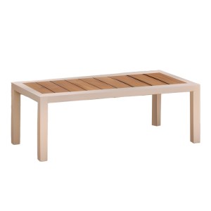 pak-152-000059-4 ΣΑΛΟΝΙ ΚΗΠΟΥ FASHIONABLE PAKOWORLD ΣΕΤ 4ΤΜΧ ΥΦΑΣΜΑ ΜΠΕΖ-ΛΕΥΚΟ ΑΛΟΥΜΙΝΙΟ