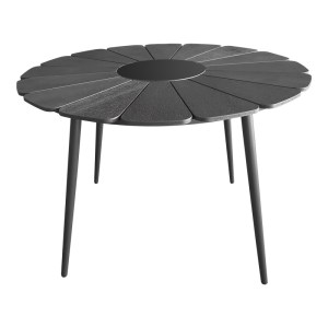 pak-152-000099-5 ΤΡΑΠΕΖΑΡΙΑ PINAP-DASHIELL ΣΕΤ 5ΤΕΜ PAKOWORLD ΜΑΥΡΟ ΑΛΟΥΜΙΝΙΟ ΚΑΙ PLYWOOD ΣΕ ΜΑΥΡΗ ΑΠΟΧΡΩΣΗ Φ110X74ΕΚ