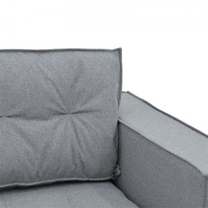 pak-166-000022-4 ΓΩΝΙΑΚΟΣ ΚΑΝΑΠΕΣ ΑΝΑΣΤΡΕΨΙΜΟΣ MIRABEL PAKOWORLD ΓΚΡΙ ΥΦΑΣΜΑ-ΦΥΣΙΚΟ ΞΥΛΟ 250X184X100ΕΚ