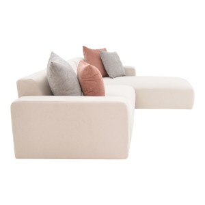 pak-166-000027-2 ΓΩΝΙΑΚΟΣ ΚΑΝΑΠΕΣ ΑΝΑΣΤΡΕΨΙΜΟΣ BOLOGNA PAKOWORLD ΥΦΑΣΜΑ ΣΕ ΚΡΕΜ ΑΠΟΧΡΩΣΗ 285X186X95ΕΚ