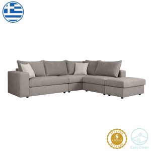 pak-168-000062 ΠΟΛΥΜΟΡΦΙΚΟΣ-ΑΝΑΣΤΡΕΨΙΜΟΣ ΚΑΝΑΠΕΣ LONDON PAKOWORLD ΓΚΡΙ ΥΦΑΣΜΑ ΜΕ ΜΑΞΙΛΑΡΙΑ ΣΕ ΑΠΟΧΡΩΣΗ ΑΝΟΙΧΤΟ ΓΚΡΙ 296X246X95ΕΚ