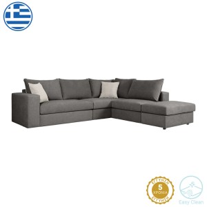 pak-168-000063 ΠΟΛΥΜΟΡΦΙΚΟΣ-ΑΝΑΣΤΡΕΨΙΜΟΣ ΚΑΝΑΠΕΣ LONDON PAKOWORLD ΠΟΝΤΙΚΙ ΧΡΩΜΑ ΥΦΑΣΜΑ ΜΕ ΜΑΞΙΛΑΡΙΑ ΣΕ ΑΠΟΧΡΩΣΗ ΑΝΟΙΧΤΟ ΓΚΡΙ 296X246X95ΕΚ