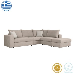 pak-168-000064 ΠΟΛΥΜΟΡΦΙΚΟΣ-ΑΝΑΣΤΡΕΨΙΜΟΣ ΚΑΝΑΠΕΣ LONDON PAKOWORLD ΓΚΡΙ-ΜΠΕΖ ΥΦΑΣΜΑ ΜΕ ΜΑΞΙΛΑΡΙΑ ΣΕ ΑΠΟΧΡΩΣΗ ΑΝΟΙΧΤΟ ΓΚΡΙ 296X246X95ΕΚ