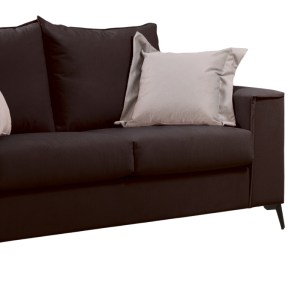 pak-168-000079-2 ΚΑΝΑΠΕΣ VERONA 2ΘΕΣΙΟΣ ΑΝΘΡΑΚΙ ΥΦΑΣΜΑ ΜΕ ΜΑΞΙΛΑΡΙΑ ΣΕ ΜΠΕΖ ΑΠΟΧΡΩΣΗ 173X93X100ΕΚ