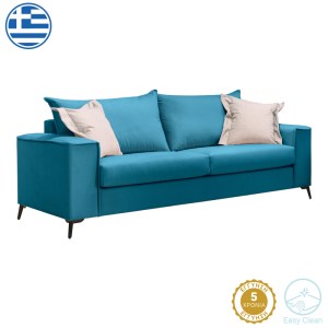 pak-168-000086 ΚΑΝΑΠΕΣ VERONA 3ΘΕΣΙΟΣ ΠΕΤΡΟΛ ΥΦΑΣΜΑ ΜΕ ΜΑΞΙΛΑΡΙΑ ΣΕ ΜΠΕΖ ΑΠΟΧΡΩΣΗ 225X93X100ΕΚ