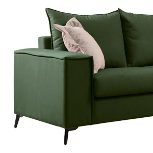 pak-168-000089-1 ΚΑΝΑΠΕΣ VERONA 2ΘΕΣΙΟΣ ΚΥΠΑΡΙΣΣΙ ΥΦΑΣΜΑ ΜΕ ΜΑΞΙΛΑΡΙΑ ΣΕ ΚΡΕΜ ΑΠΟΧΡΩΣΗ 173X93X100ΕΚ