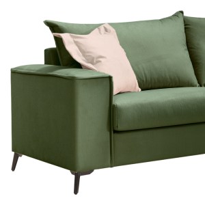 pak-168-000090-1 ΚΑΝΑΠΕΣ VERONA 3ΘΕΣΙΟΣ ΚΥΠΑΡΙΣΣΙ ΥΦΑΣΜΑ ΜΕ ΜΑΞΙΛΑΡΙΑ ΣΕ ΚΡΕΜ ΑΠΟΧΡΩΣΗ 225X93X100ΕΚ