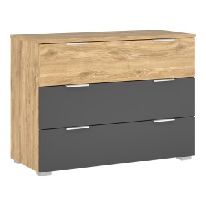 pak-173-000051 ΣΥΡΤΑΡΙΕΡΑ KANTRI PAKOWORLD ΣΕ SONOMA - ΓΚΡΙ ΑΠΟΧΡΩΣΗ 109X46.8X80.8ΕΚ