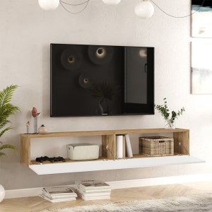 pak-176-000059-1 ΕΠΙΠΛΟ ΤΗΛΕΟΡΑΣΗΣ ΕΠΙΤΟΙΧΙΟ DELLO PAKOWORLD ΛΕΥΚΟ-SONOMA 180X31.6X29.6ΕΚ