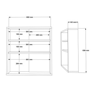 pak-176-000195-4 ΝΤΟΥΛΑΠΙ ΜΠΑΝΙΟΥ BAGNO ΜΕ ΚΑΘΡΕΠΤΗ PAKOWORLD ΣΕ ΑΝΘΡΑΚΙ ΑΠΟΧΡΩΣΗ 60X14.5X63.6ΕΚ