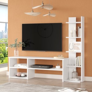 pak-176-000223-1 ΣΥΝΘΕΤΟ ΣΑΛΟΝΙΟΥ PERLA PAKOWORLD ΣΕ ΛΕΥΚΗ ΑΠΟΧΡΩΣΗ 120X29.5X41,8ΕΚ