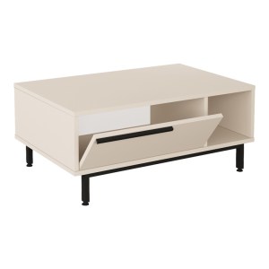 pak-176-000234-2 ΤΡΑΠΕΖΙ ΣΑΛΟΝΙΟΥ FRIXTON PAKOWORLD ΣΕ CAPPUCCINO ΑΠΟΧΡΩΣΗ 90X60X37.5ΕΚ