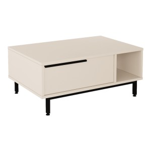 pak-176-000234 ΤΡΑΠΕΖΙ ΣΑΛΟΝΙΟΥ FRIXTON PAKOWORLD ΣΕ CAPPUCCINO ΑΠΟΧΡΩΣΗ 90X60X37.5ΕΚ