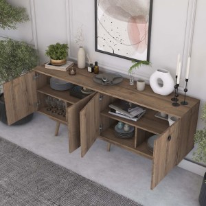 pak-182-000097-2 ΜΠΟΥΦΕΣ SALONDE PAKOWORLD ΚΑΡΥΔΙ ΜΕΛΑΜΙΝΗΣ-ΚΑΡΥΔΙ PP ΠΟΔΙ 180X40X82.6ΕΚ