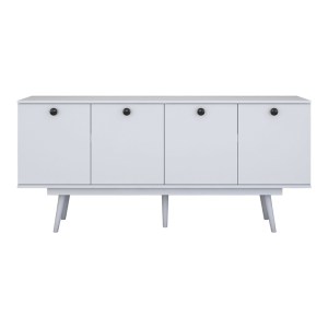 pak-182-000098-3 ΜΠΟΥΦΕΣ SALONDE PAKOWORLD ΛΕΥΚΟ ΜΕΛΑΜΙΝΗΣ-ΛΕΥΚΟ PP ΠΟΔΙ 180X40X82.6ΕΚ