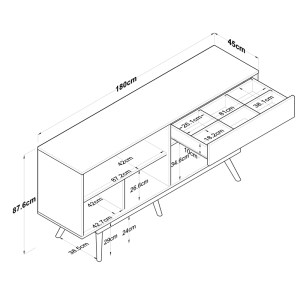 pak-182-000112-4 ΜΠΟΥΦΕΣ SATAVA PAKOWORLD PP ΣΕ ΛΕΥΚΗ-ΚΑΡΥΔΙ ΑΠΟΧΡΩΣΗ 180X45X87.6ΕΚ