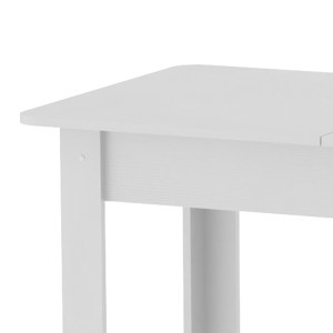 pak-184-000008-3 ΤΡΑΠΕΖΙ QUIIN PAKOWORLD ΕΠΕΚΤΕΙΝΟΜΕΝΟ ΛΕΥΚΟ 120-174X70X73.5ΕΚ