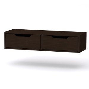 pak-184-000020 ΚΟΝΣΟΛΑ-ΤΟΥΑΛΕΤΑ ALBERTO PAKOWORLD ΚΡΕΜΑΣΤΗ WENGE 100X32.5X22ΕΚ