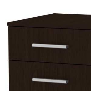pak-184-000043-1 ΣΥΡΤΑΡΙΕΡΑ ΤΡΟΧΗΛΑΤΗ LUKE PAKOWORLD WENGE 40X48.5X53.5ΕΚ