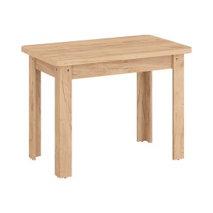 pak-184-000098 ΤΡΑΠΕΖΙ CELESTE PAKOWORLD ΜΕΛΑΜΙΝΗΣ ΣΕ OAK ΑΠΟΧΡΩΣΗ 100X60X73.5ΕΚ