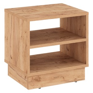 pak-184-000100 ΚΟΜΟΔΙΝΟ MASON PAKOWORLD ΜΕΛΑΜΙΝΗΣ ΣΕ OAK ΑΠΟΧΡΩΣΗ 40X32X40ΕΚ