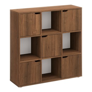 pak-184-000111 ΒΙΒΛΙΟΘΗΚΗ BOOKEL PAKOWORLD ΣΕ ΚΑΡΥΔΙ ΑΠΟΧΡΩΣΗ 88.5X27.5X89.3ΕΚ