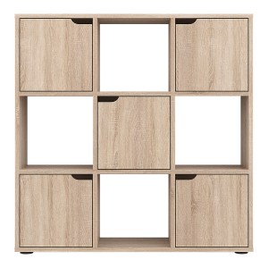 pak-184-000112-2 ΒΙΒΛΙΟΘΗΚΗ BOOKEL PAKOWORLD ΣΕ SONOMA ΑΠΟΧΡΩΣΗ 88.5X27.5X89.3ΕΚ