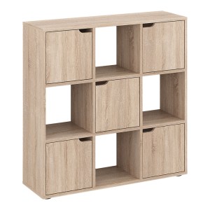pak-184-000112 ΒΙΒΛΙΟΘΗΚΗ BOOKEL PAKOWORLD ΣΕ SONOMA ΑΠΟΧΡΩΣΗ 88.5X27.5X89.3ΕΚ