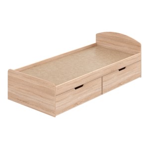 pak-184-000117-2 ΚΡΕΒΑΤΙ REGAN PAKOWORLD ΜΕ ΣΥΡΤΑΡΙΑ ΣΕ OAK ΑΠΟΧΡΩΣΗ 90X200ΕΚ