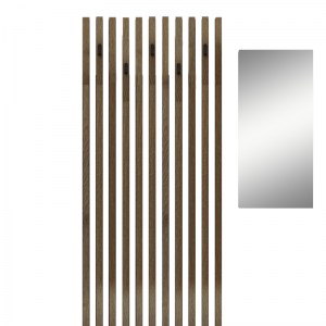 pak-192-000034-2 ΕΠΙΠΛΟ ΕΙΣΟΔΟΥ ARIKA PAKOWORLD ΛΕΥΚΟ-SONOMA 100X37X199.5ΕΚ
