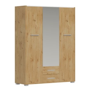 pak-192-000044 ΝΤΟΥΛΑΠΑ RUTENIA PAKOWORLD ΜΕΛΑΜΙΝΗ ΣΕ OAK ΑΠΟΧΡΩΣΗ 155.7X54X203ΕΚ