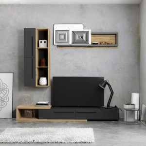 pak-192-000048 ΣΥΝΘΕΤΟ ΣΑΛΟΝΙΟΥ CALVADOS PAKOWORLD ΣΕ OAK-ΑΝΘΡΑΚΙ ΑΠΟΧΡΩΣΗ