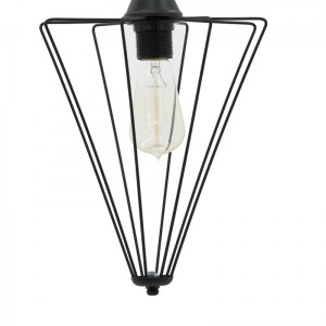 pak-193-000058-2 ΦΩΤΙΣΤΙΚΟ ΟΡΟΦΗΣ ΜΟΝΟΦΩΤΟ SAWAY PAKOWORLD E27 ΜΑΥΡΟ 30X30X80ΕΚ