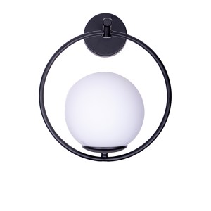 pak-193-000106 ΦΩΤΙΣΤΙΚΟ ΤΟΙΧΟΥ-ΑΠΛΙΚΑ BLENTO PAKOWORLD E27 ΜΑΥΡΟ ΜΕΤΑΛΛΟ Φ20X20ΕΚ