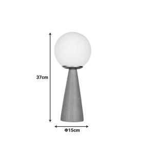 pak-193-000125-1 ΕΠΙΤΡΑΠΕΖΙΟ ΦΩΤΙΣΤΙΚΟ SEZIKO PAKOWORLD Ε27 ΚΑΡΥΔΙ Φ15X37ΕΚ