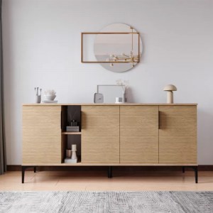 pak-197-000211-1 ΜΠΟΥΦΕΣ TAJESY PAKOWORLD ΜΕΛΑΜΙΝΗΣ OAK 180X40X78ΕΚ