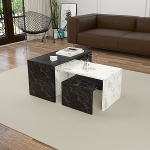 pak-197-000284-2 ΤΡΑΠΕΖΑΚΙΑ ΣΑΛΟΝΙΟΥ MABOLE PAKOWORLD 3 ΤΕΜ ΣΕ ΕΦΕ ΜΑΡΜΑΡΟΥ 65X35X45ΕΚ